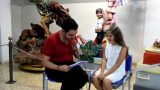 134 Niña Camino Tirado Trenor, 379 falla La Vall DAlbaida La Canal de Navarres