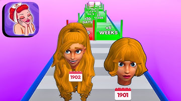 Hair Evolution ​- All Levels Gameplay Android,ios (Levels 5-7)
