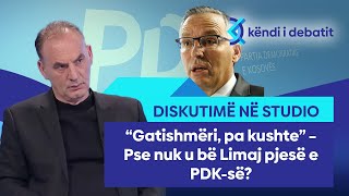“Gatishmëri, pa kushte” – Pse nuk u bë Limaj pjesë e PDK-së?