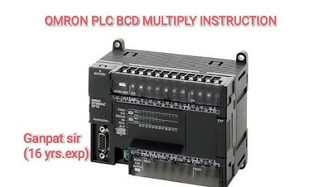 OMRON PLC  BCD MULTIPLY INSTRUCTION,HOW TO WORK BCD MULTIPLY INSTRUCTION IN OMRON PLC