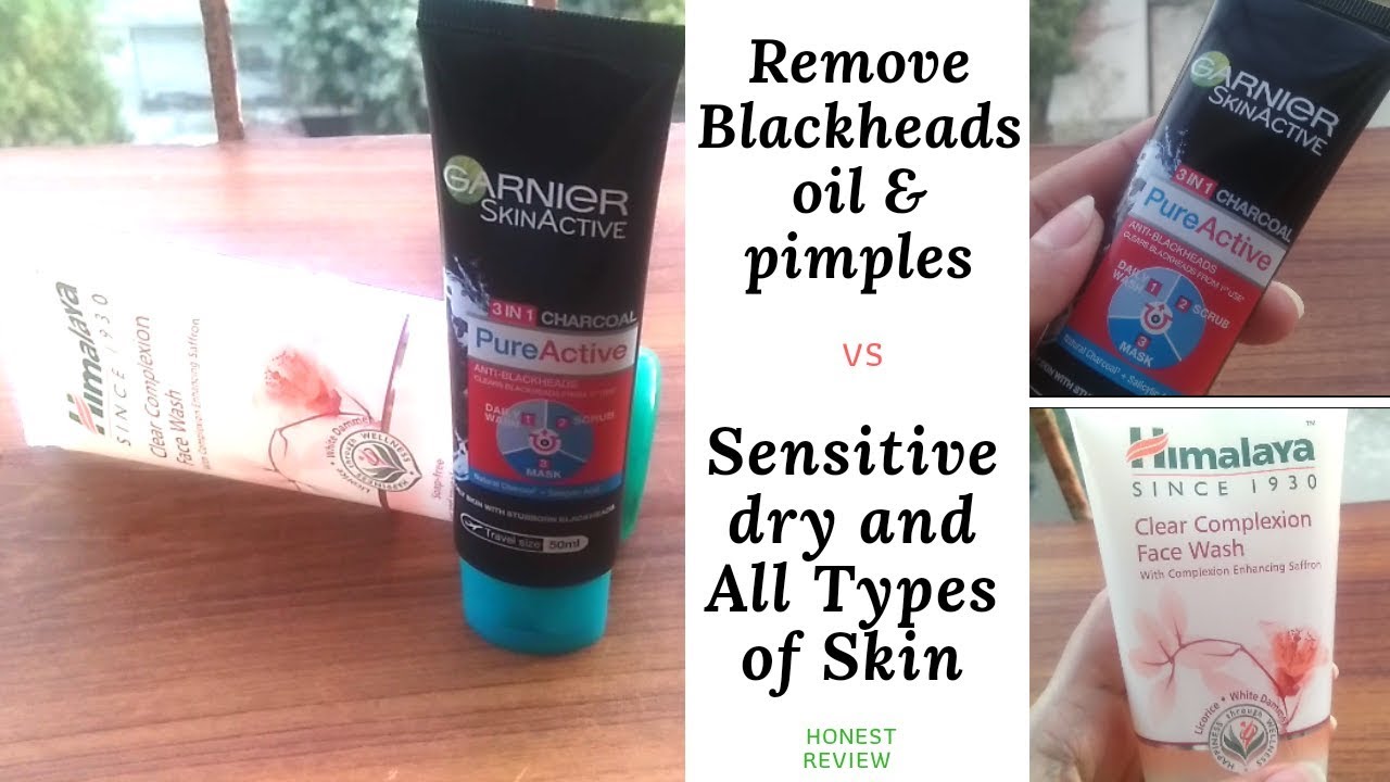 Himalaya VS Garnier Complete Honest Review Fashwash for drysensitive