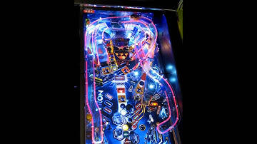 Tron Pro Gameplay (1) with Pin Bits Fiber Optic Ramp Illumination Kit Designed by Eli