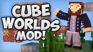 Minecraft Mod Showcase - Cube Worlds!