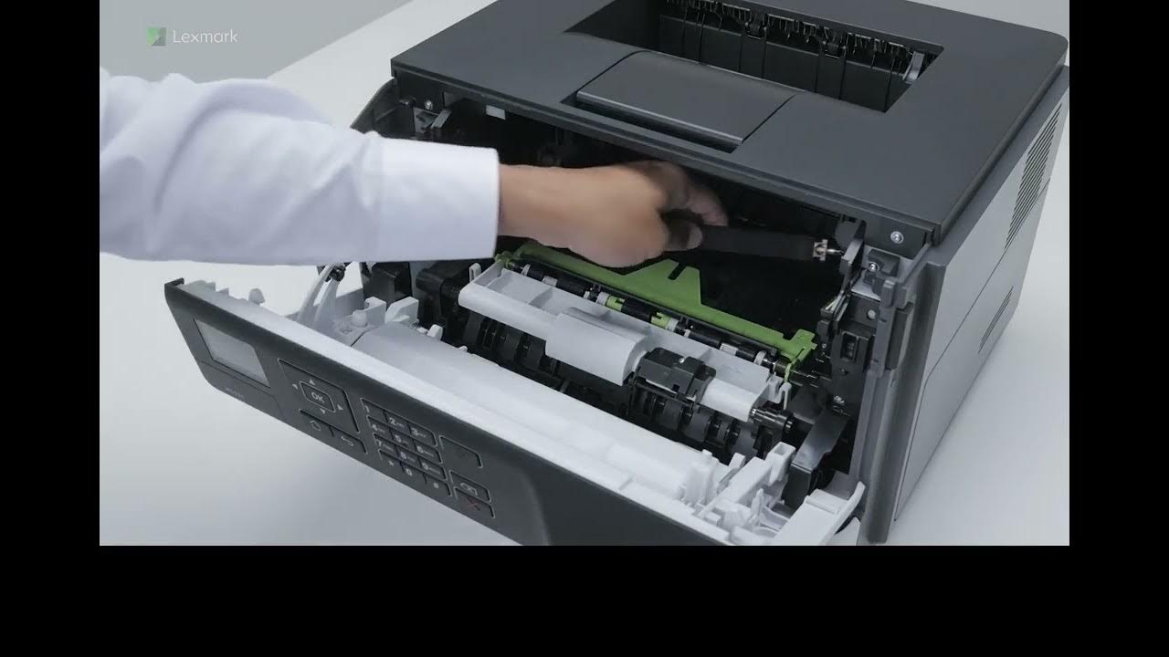 MX622 Lexmark Transfer Roller Removal video YouTube