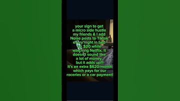 Imagine getting by without a little side hustle like this. #sidehustle #passiveincome #noise #cyr3d