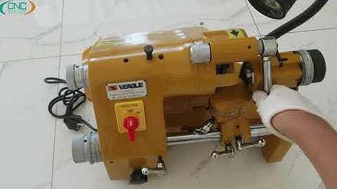 Giới thiệu máy mài dao cnc U2 - CNC3DS