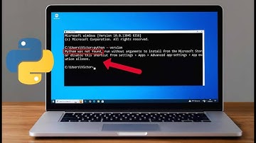 Python Was Not Found in CMD - Here
