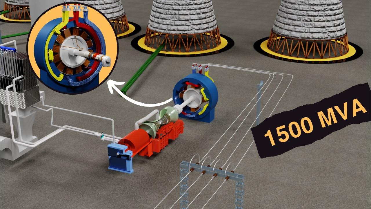 Synchronous Generator Working Principle How Does An Alternator Works