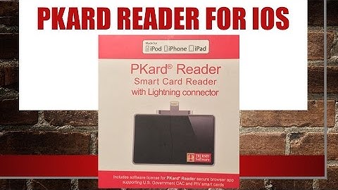 Pkard Smart Card Reader for IOS Review