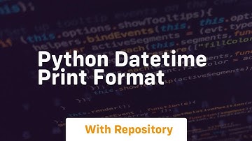 python datetime print format