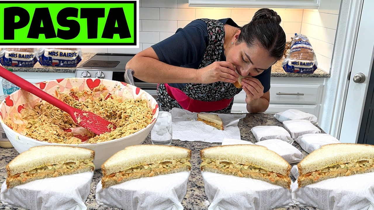 Pasta de Pollo para Sándwich - para **NEGOCIO y FIESTAS** 💰🥳