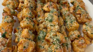 This garlic Parmesan chicken so delicious and easy/tuun farmajo iyo dooro mac oo fudud