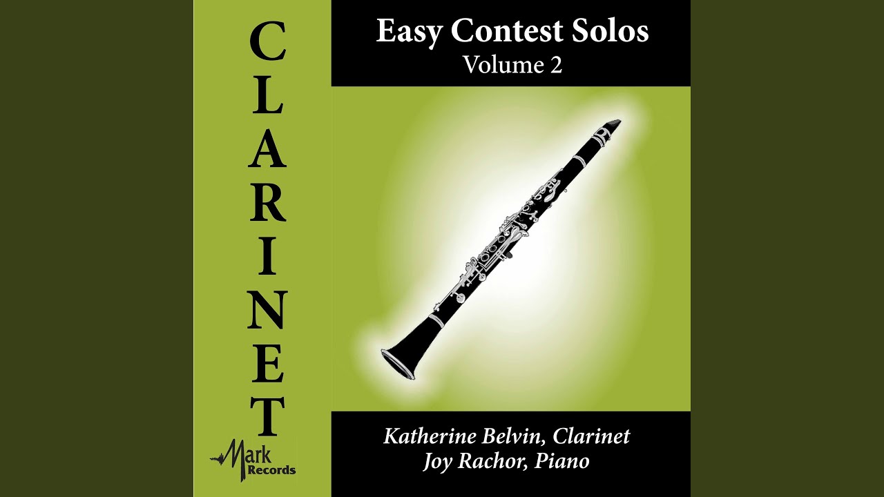 Suite miniature, Op. 145 (Arr. H. Voxman for Clarinet & Piano) : I. Chanson d'aurore