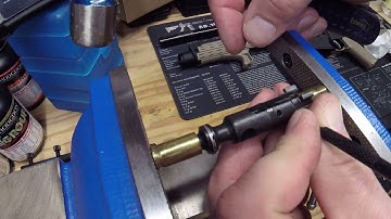 AR15 ejector pin removal