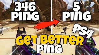 How to fix ping in Apex Legends ps4 | Get lower ping in Apex legends ps4