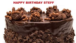 Steff Birthday Song - Cakes Pasteles - Happy Birthday STEFF