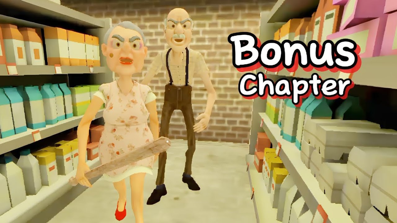 Grandpa And Granny House Escape Bonus Chapter Full Gameplay - YouTube
