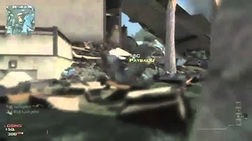 FIRST MW3 TRICKSHOT ON NEW MAP BLACK BOX