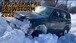 Taking The Chevrolet Tracker Through Some Snow