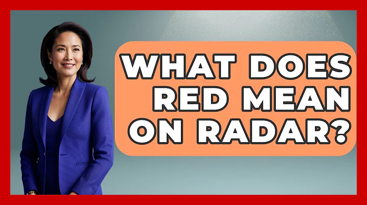 What Does Red Mean On Radar? - Air Traffic Insider