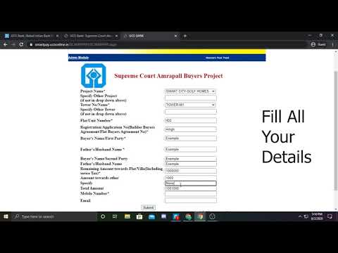 How to Deposit Money Online Through UCO Bank For Amrapali Project ????