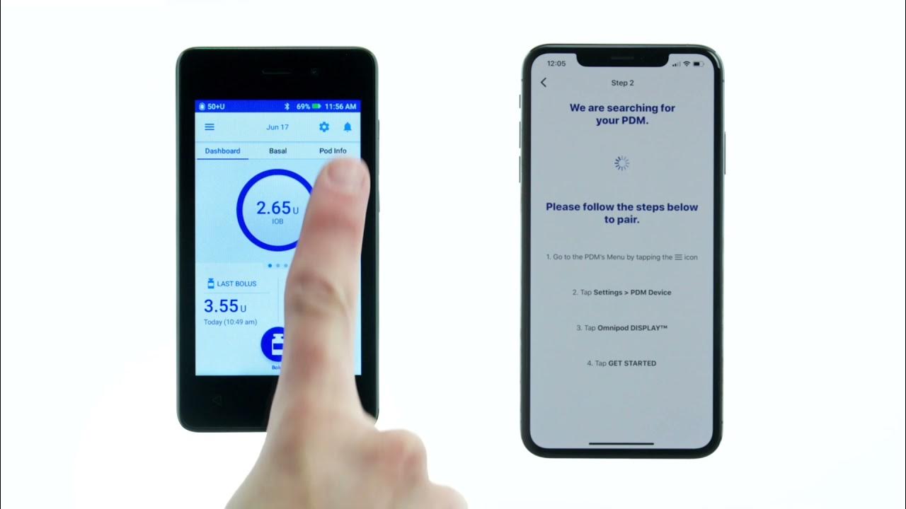 How to Set Up Omnipod DISPLAY® (Mobile App) YouTube