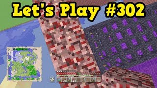 Minecraft Xbox Let's Play #303 - Flying Around The WHOLE World