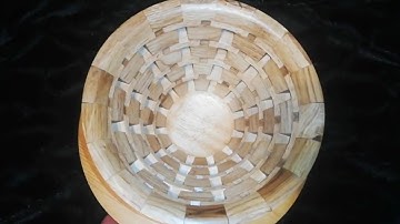 Open segmented bowl- Woodturning
