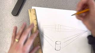 How to Draw Cylinders In 2 Point Perspective