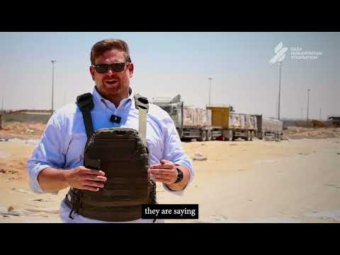 UN Aid Trucks are ‘Sitting Here Idle’ in Gaza - Gaza Humanitarian Foundation's Chapin Fay from Gaza