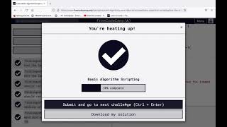 Watch me learn web dev.JavaScript: Reverse string, factorial, longestWord, largestNumber