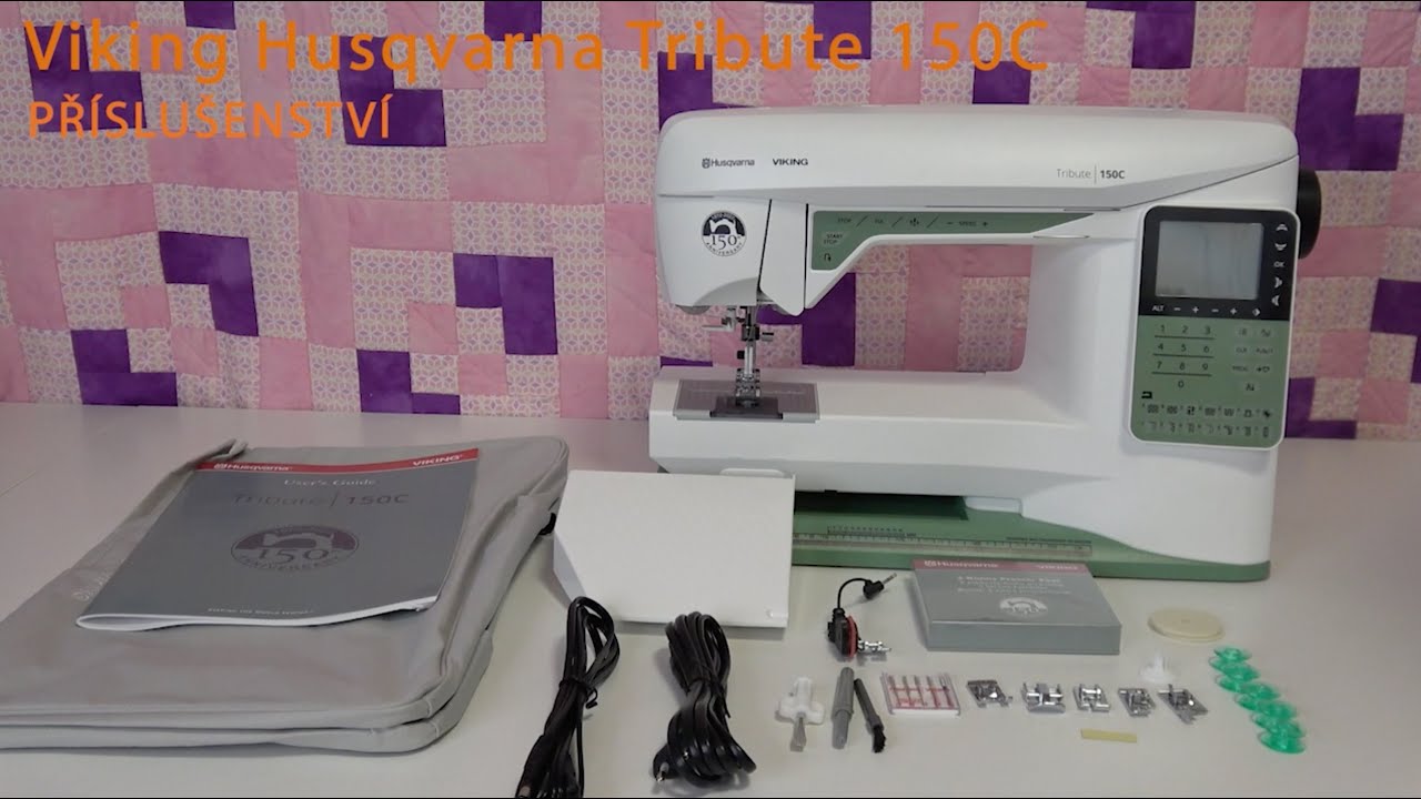 Macchina per cucire elettronica Husqvarna Viking - Tribute 150C - macchina  annivesario