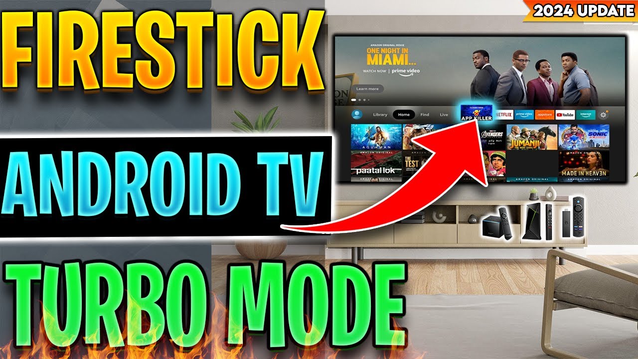 🔴SUPERCHARGE FIRESTICK & ANDROID TV 2024 UPDATE !