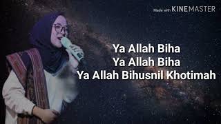 Sabyan - Ya Allah Biha Lyrics / lirik / karaoke video
