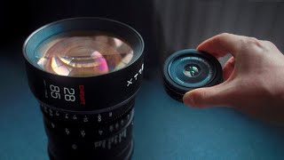 Giant Lens vs Tiny Lens for Filming