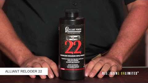 Alliant Reloder 22 At Reloading Unlimited