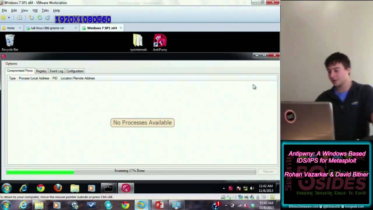 BSidesDE 2013 2 2 antipwny a windows based ids ips for metasploit rohan vazarkar david bitner