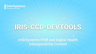 IRIS CCD DevTools Application
