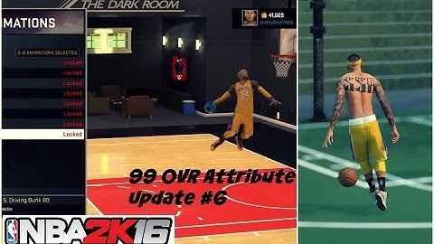 NBA 2K16| NEW 99 OVR PG ATTRIBUTE UPDATE | Best Signature Styles #6 - Prettyboyfredo