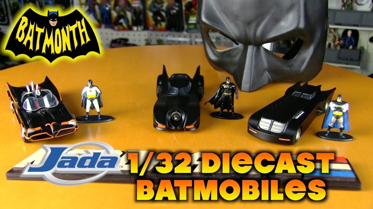 Jada Toys Batman Animated Series Batmobile Die Cast Set