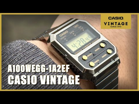 Unboxing Casio Vintage A100WEGG-1A2EF