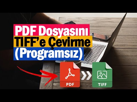PDF TIFF Çevirme | (Programsız ve İnternetsiz!!!)