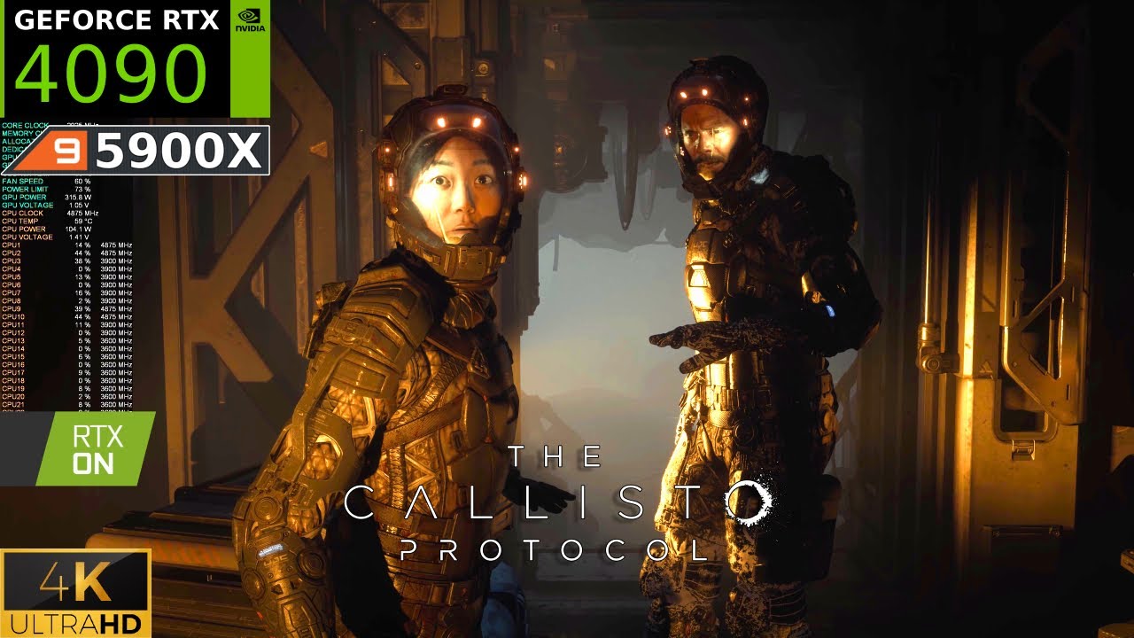 The Callisto Protocol | RTX 4090 4K Temporal Upscaling, High Settings ...