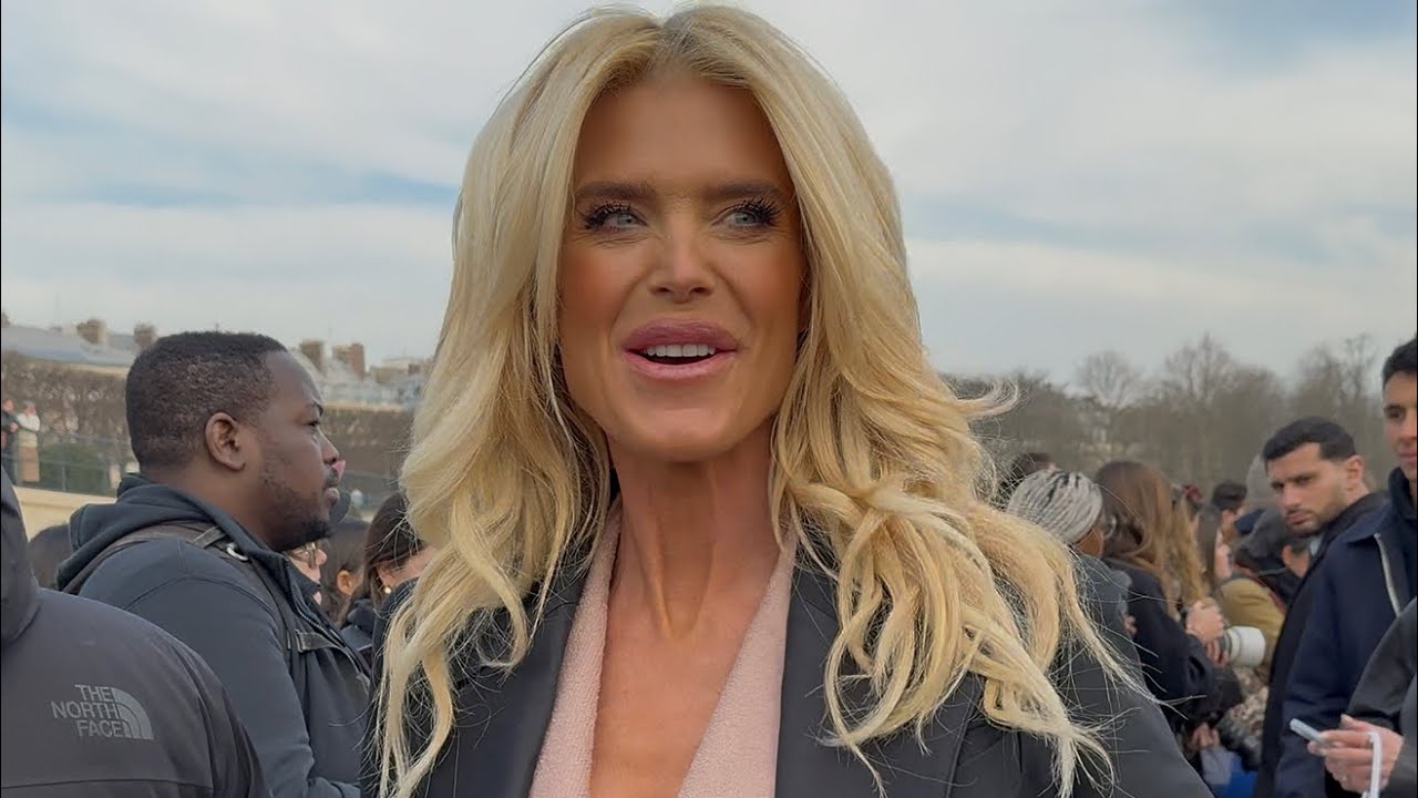 VICTORIA SILVSTEDT AT CHRISTIAN DIOR AUTUMN WINTER 2025 2026 SHOW IN PARIS