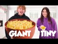 TINY VS GIANT FOOD CHALLENGE