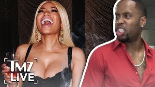 Nicki Minaj's Ex, Safaree, Claims She Tried To Kill Him | TMZ Live