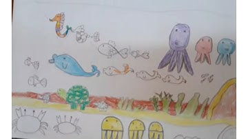 Mĩ thuật lớp 2/chủ đề 2/vẽ con vật sống dưới nước/p5/Ngọc NguyễnTV/mỹ thuật Đan Mạch/cánh diều.