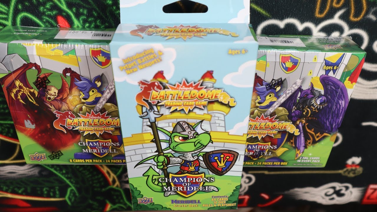 neopets battledome tcg champions of meridell booster box Acrylic Case main image 0
