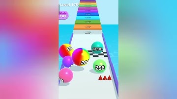 ball run 2048 game play level 172 to 180 #ballrun2048 #androidgame