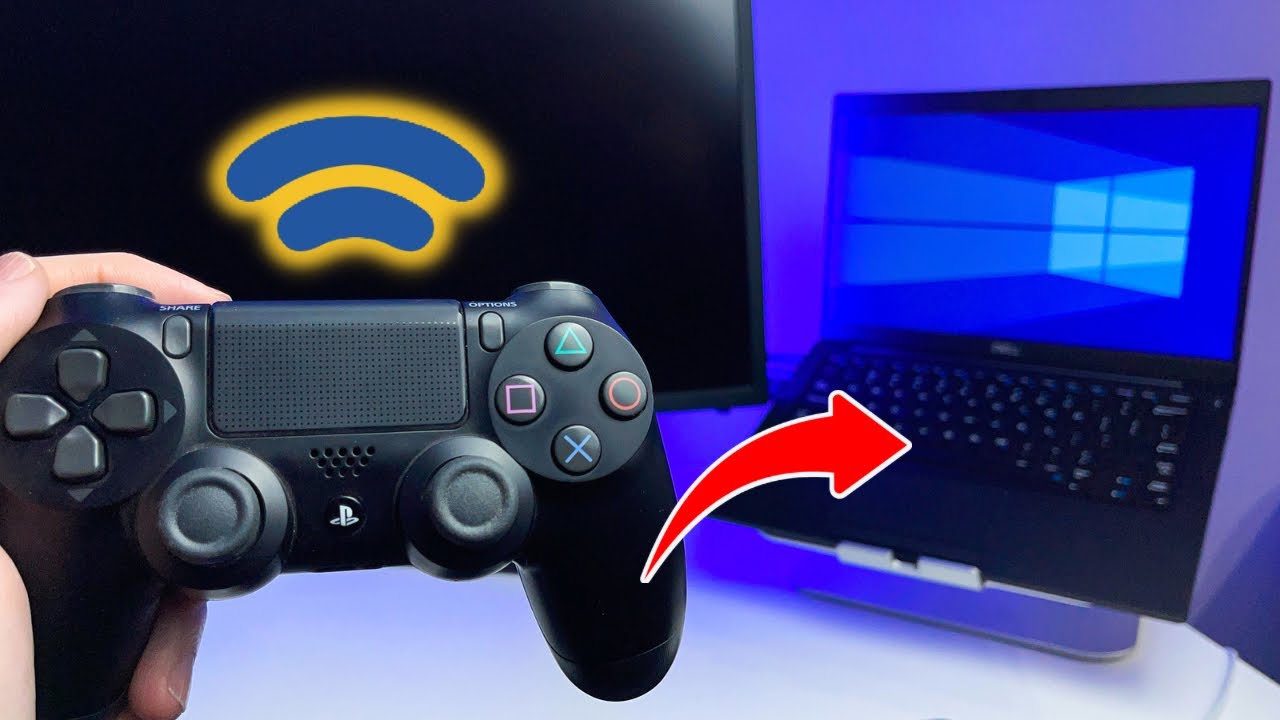 CONNECT PS4 CONTROLLER TO PC VIA USB CABLE #x360ce 